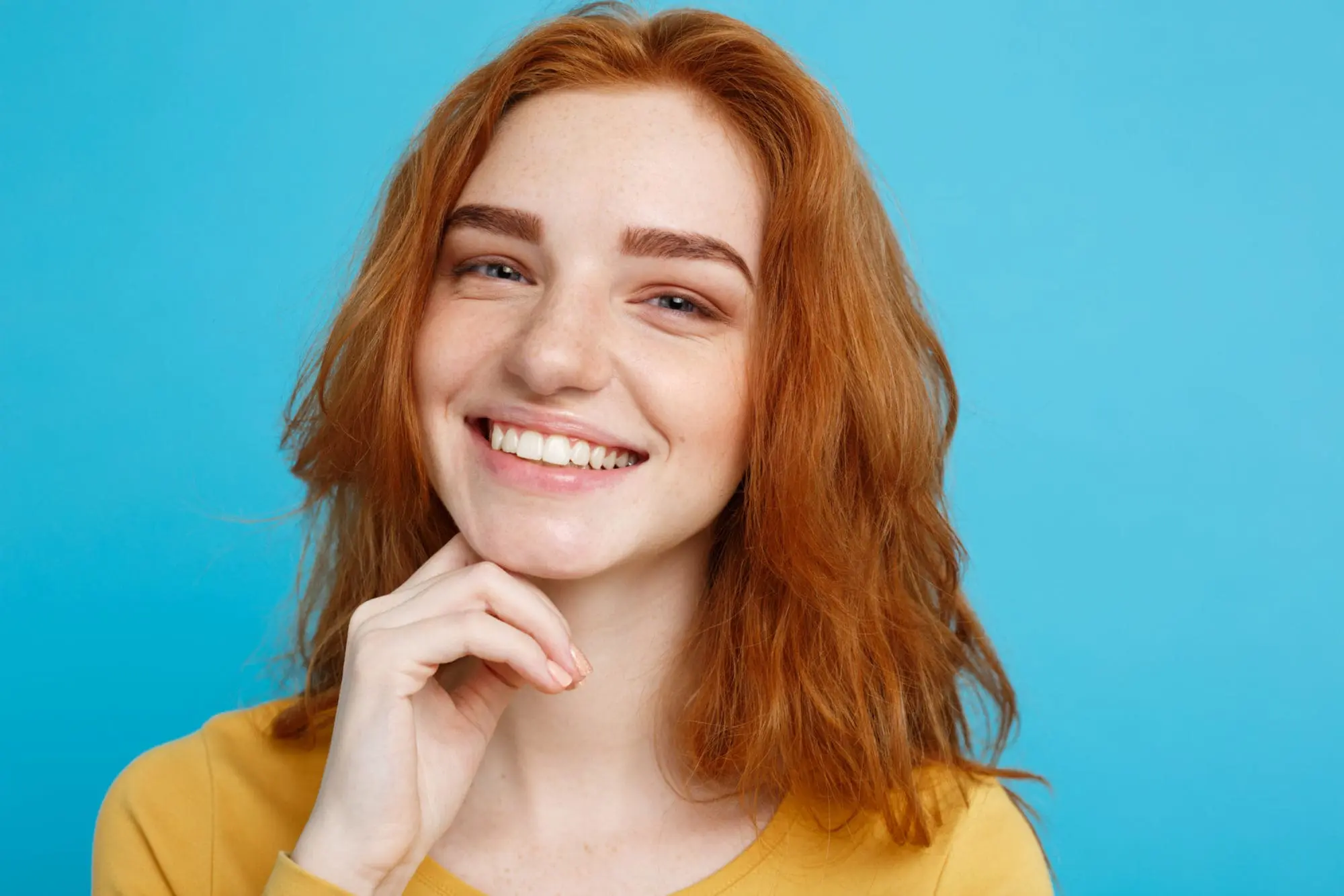 Woman smile and happy with treatment at NK Orthodontics in Auburn